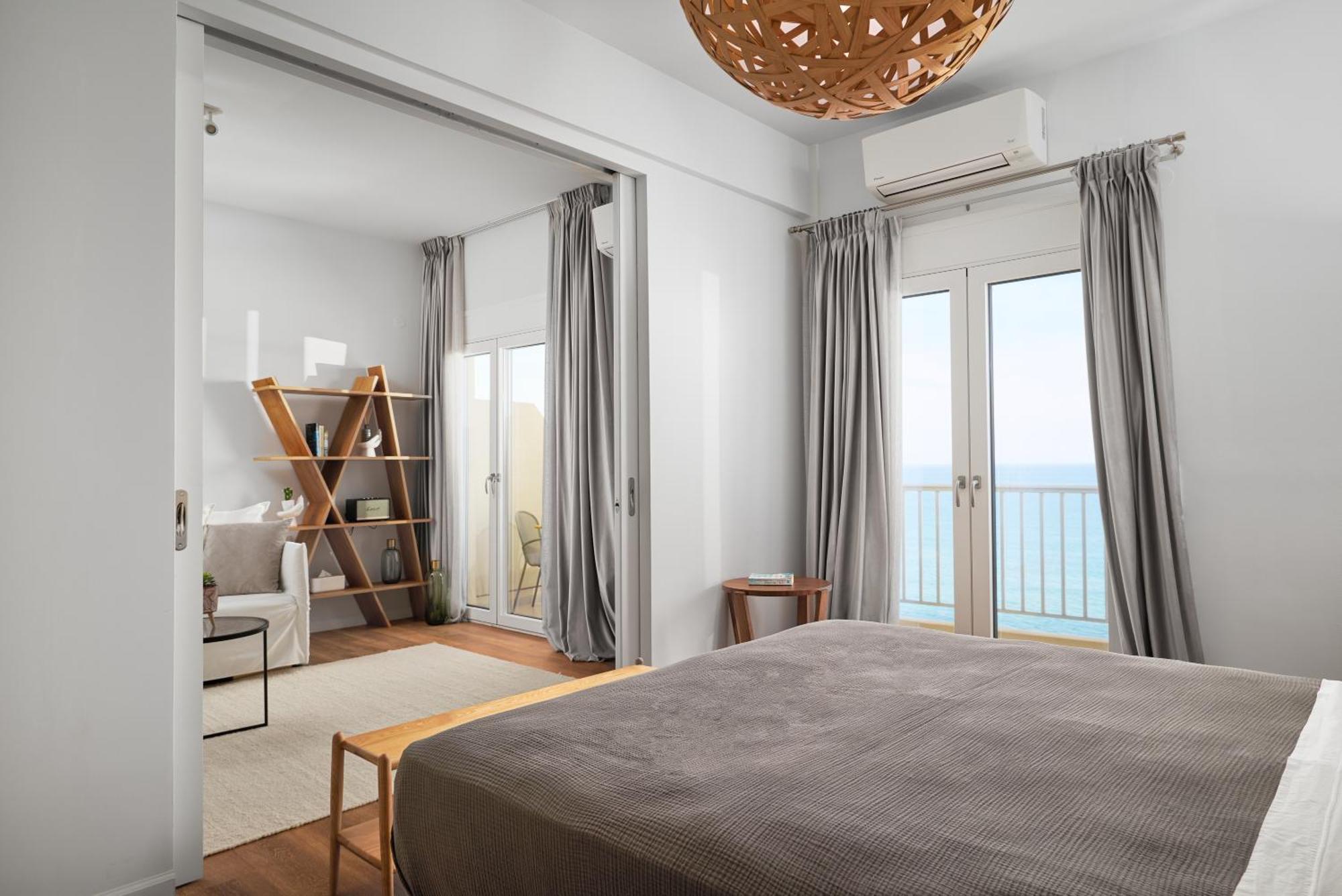 Crete - Heraklion Sea View Apartment 1 Экстерьер фото