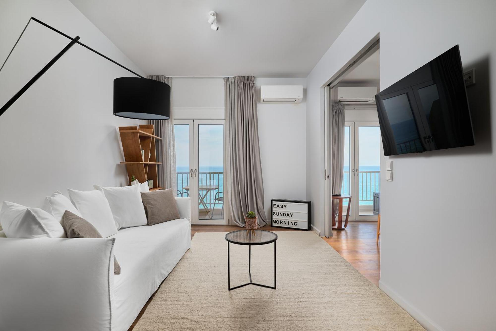 Crete - Heraklion Sea View Apartment 1 Экстерьер фото